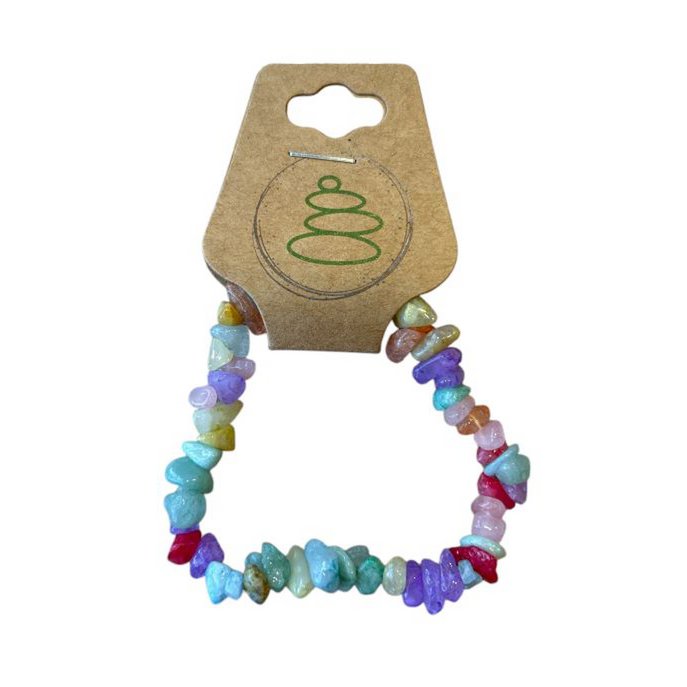 Armband aus Natursteinsplittern