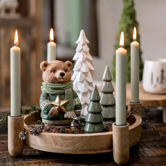 Tannenbaum aus Keramik / Grün