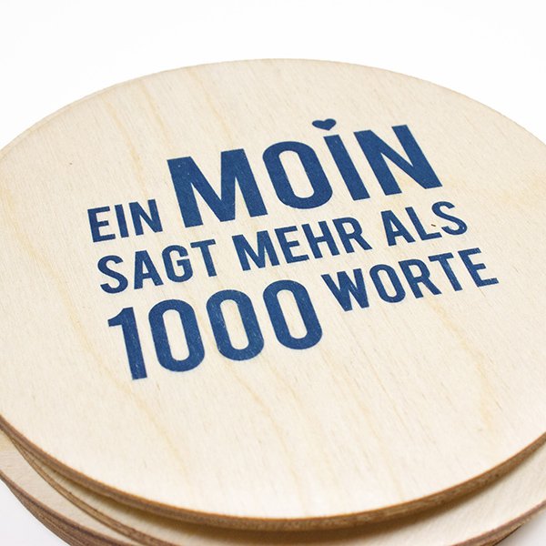 Untersetzer aus Holz