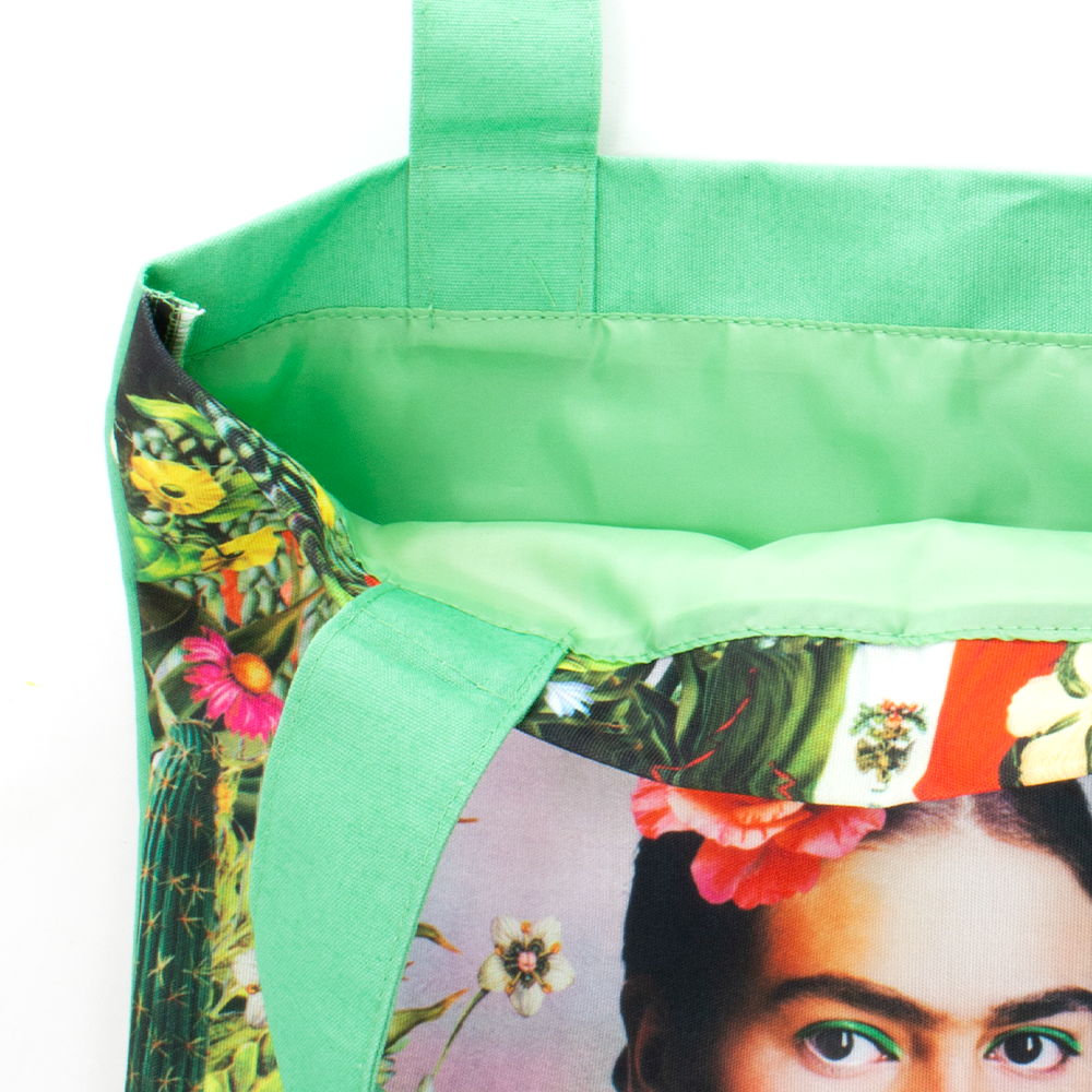 Baumwoll-Einkaufstasche "Frida Kahlo"