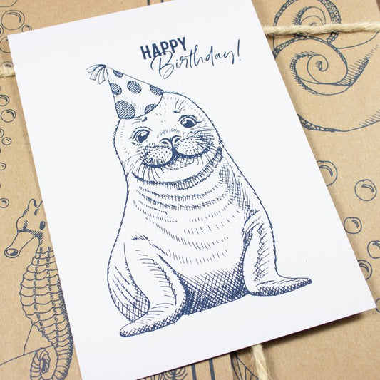 Postkarte "Happy Birthday"