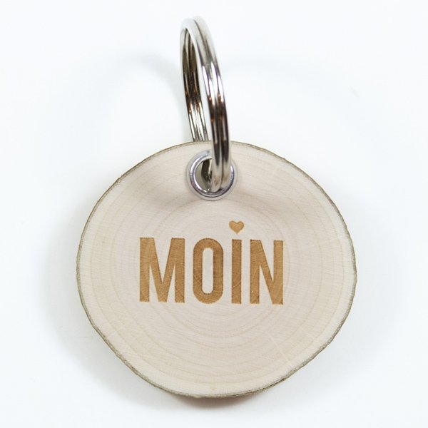 Schlüsselanhänger Holz