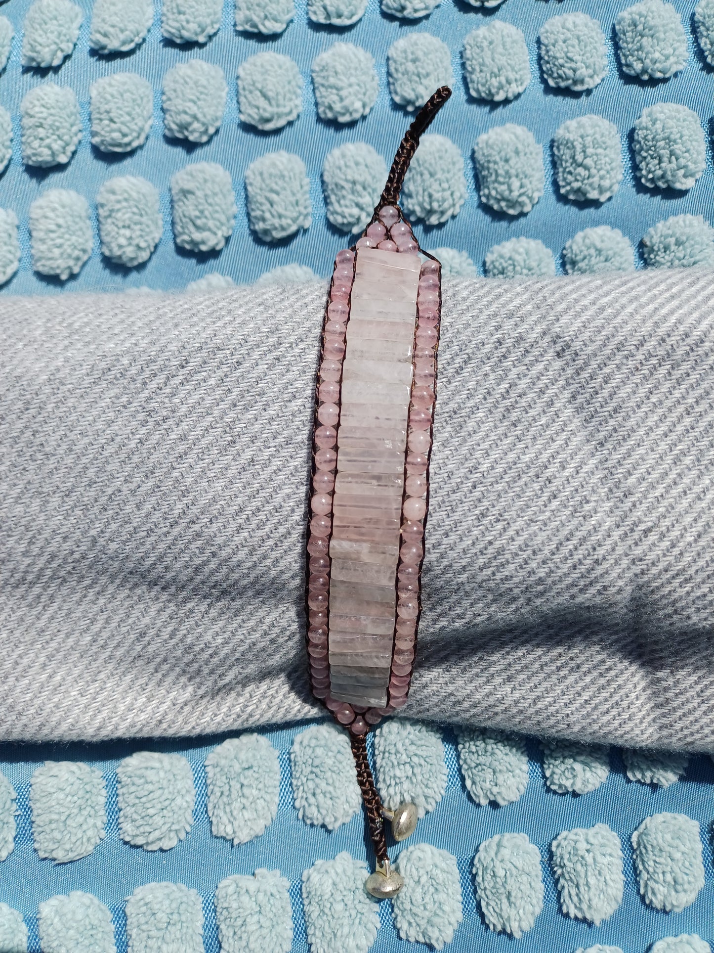 Armband mit Rosenquarz