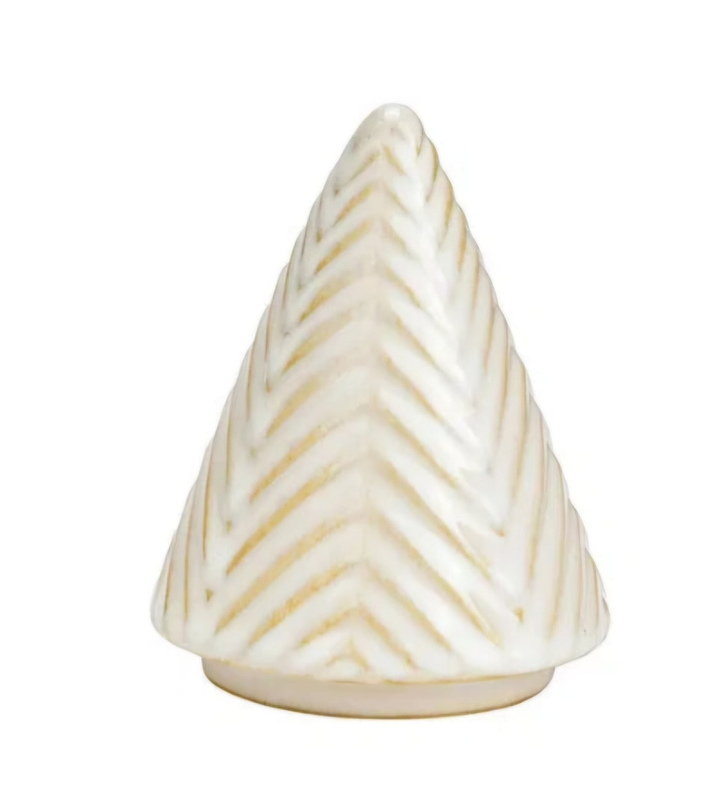 Tannenbaum aus Keramik / Weiß