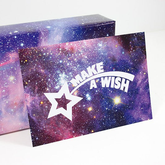 Postkarte "Make a wish"