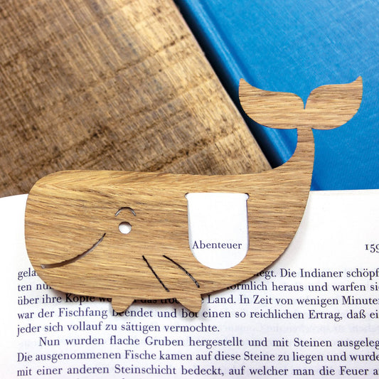 Lesezeichen "Wal"