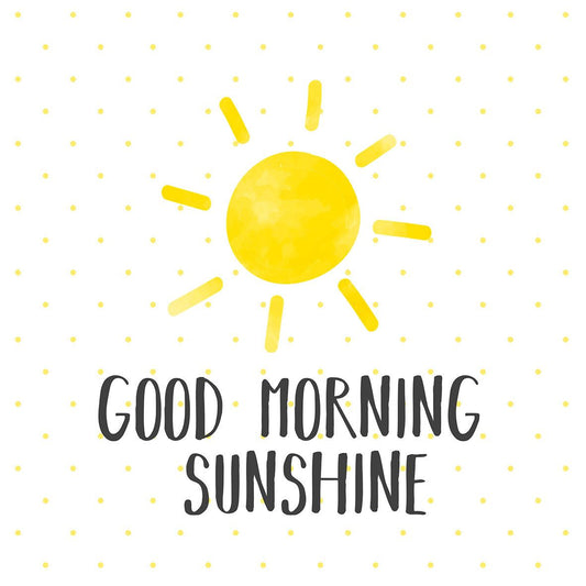 Servietten "Good Morning Sunshine"