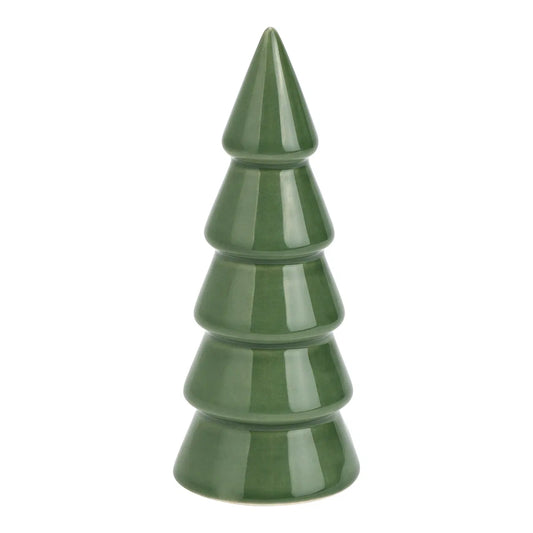 Tannenbaum aus Keramik / Grün