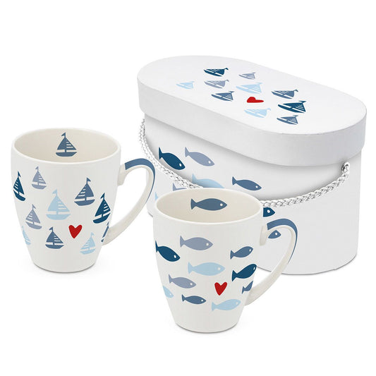 Tassen-Set "Seaside"