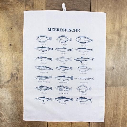 Geschirrtuch "Meeresfische"