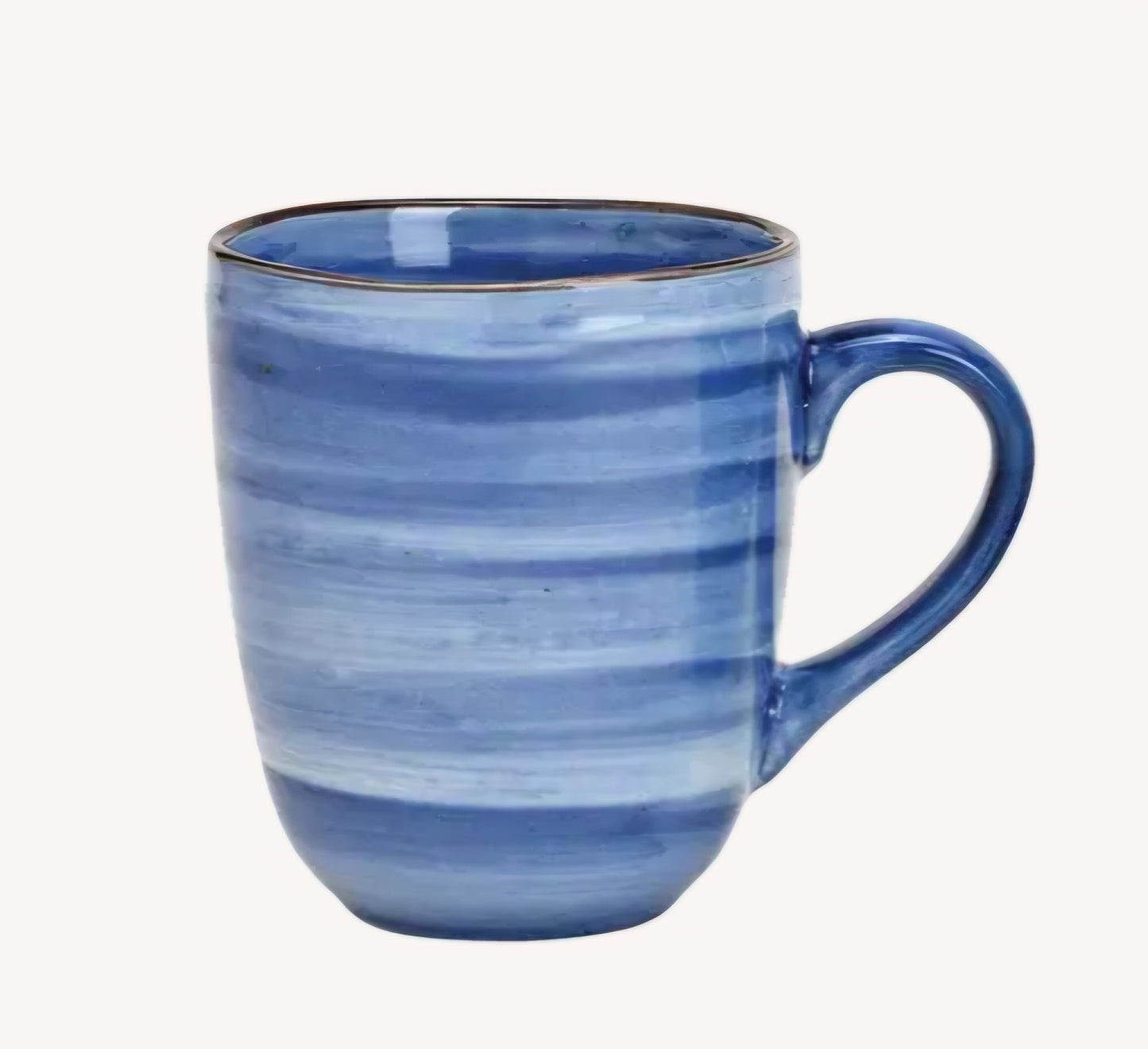 Maritime Steingutbecher