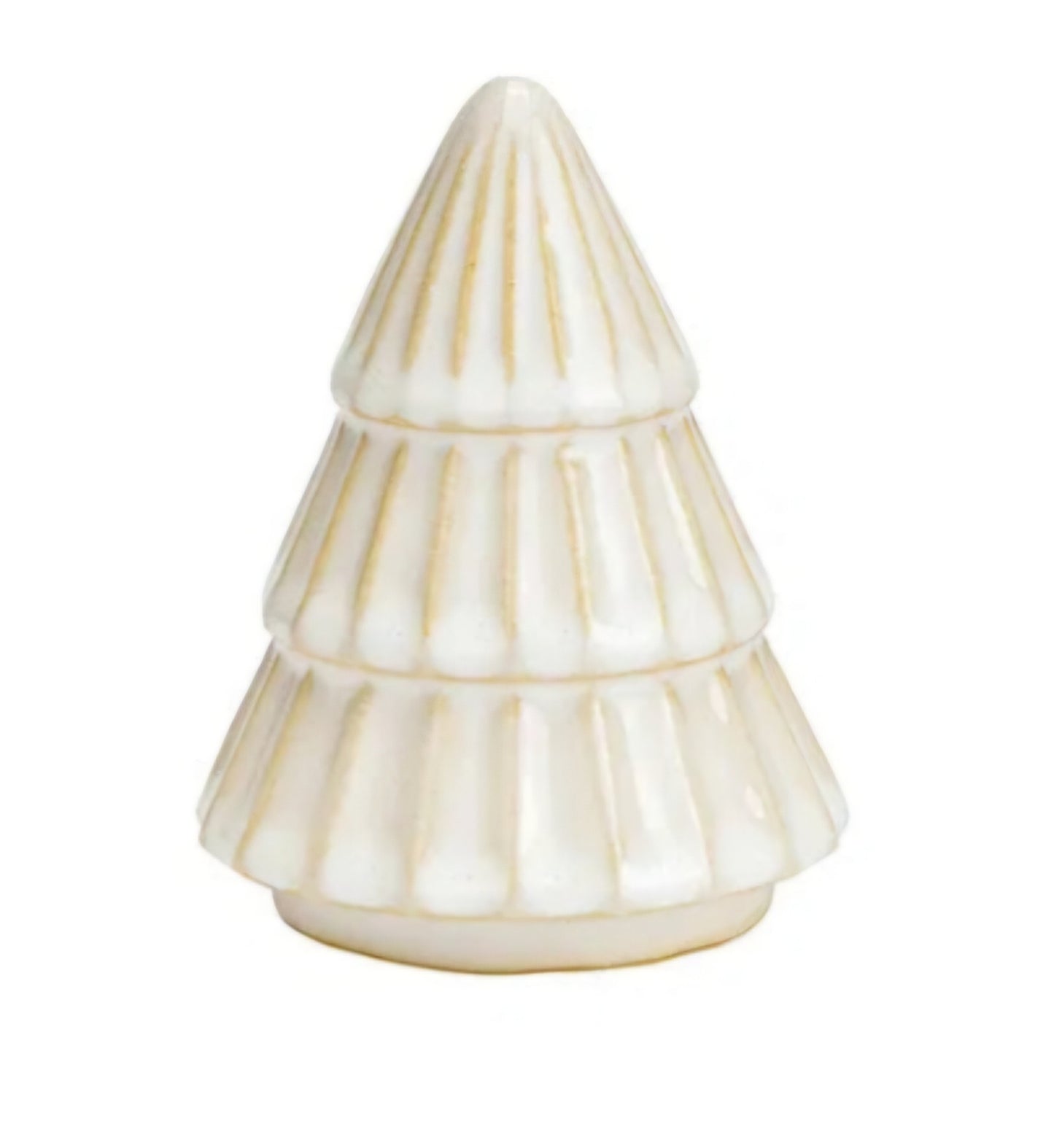 Tannenbaum aus Keramik / Weiß